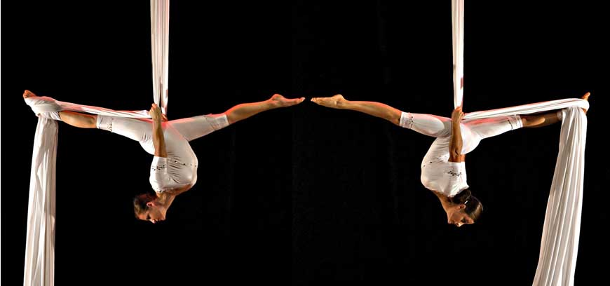 Aerial acts in india Aerial acts in india