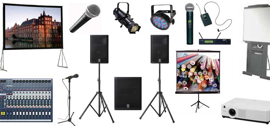 Audio Visual Equipment Rentals in Delhi Audio Visual Equipment Rentals in Delhi